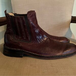 Men's Brown Leather Chelsea Boots